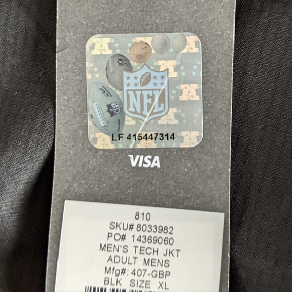 NFL Green Bay Packers Tech Jacket NWT - Picture 3 of 5